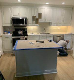 Cabinet Painting in National Park, NJ by NYCA Contractors